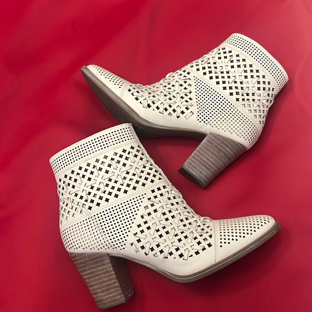 Franco Sarto Cut Out Booties Size 7.5